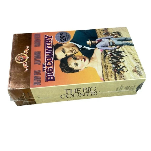 The Big Country Dual VHS Box Set Western Classic Two Tapes BRAND NEW, SEALED - Picture 4 of 8